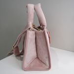 Juicy Couture  Pink Rhinestone Velour Handbag and Wallet Set Photo 3