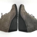 White Mountain Kahlua Lace up Wedge Ankle Booties Size 8.5 Photo 8