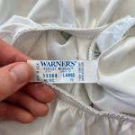 Womens Warner's Vintage White Slip Skirt Photo 5