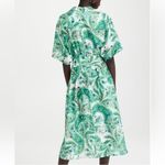 Cara Cara Hobbs Dress in scroll paisley XS/S Green Photo 1