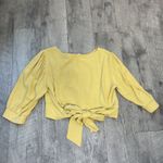 Sage The Label  Flavour Of Tuscany Tie Back Crop‎ Blouse Photo 1