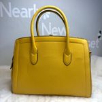 Kate Spade  Knott Medium Pebble Leather Satchel Morning Yellow Photo 1