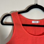 Tobi Orange Cotton Lace Detail Tank Photo 2