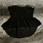 Papaya Womens medium strapless lace peplum bustier Photo 1