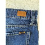 Seven7  Weekend Denim Shorts Blue Cotton Blend Zip Solid Size‎ 6 Photo 5