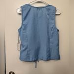 1.STATE Blue Tie Front Tank | Women’s Trendy Sleeveless Top Photo 2