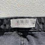 We The Free Gray Denim Zip Up Front Ring Pull Jean Skirt Size 24 Photo 3