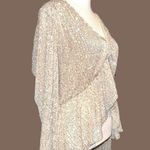 Pink Lily gorgeous gold sequined top!! Photo 2