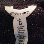 Bethany Mota  L Charcoal Silver Sparkle Sweater Photo 4