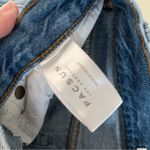 PacSun  medium/light  Ultra High Rise Vintage Distressed Denim Shorts Size 28 Photo 3