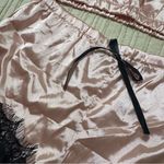 SheIn NWT Blush Satin and Lace Pajama Set Photo 2