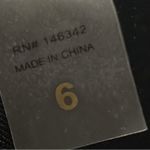 Nicole Miller  Black and White Leaf Print Swimsuit Size 6 Photo 7