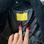 Prince Fox Black Quilted Puffer Vest Faux Fur Collar Winter Outerwear Photo 2