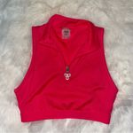 💙💖 TNA Pink Zip Crop Top Size XS Photo 1