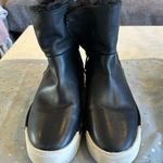 J Slides NYC black leather two zip lined ankle boots. Size 8 condition see pic💕 Photo 1