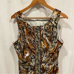 Fierce 90’s Y2K leopard purple trim ruched stretchy bodycon dress sheath mini Black Size XL Photo 8