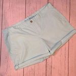 Gap Khaki’s by Girlfriend seafoam green shorts Size 18 Photo 0