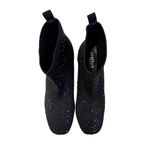 Kenneth Cole Reaction Ranya Rida Stretch Rhinestone Jewel Sock Booties 8 Black Photo 3