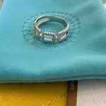 Moissanite solid silver 2.1ct band ring Photo 5