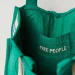 Free People NWT  Clara Canvas Tote in Jelly Bean Photo 3