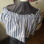 ZARA  Trafalue collection striped cropped top Photo 2