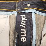 💕KITSON💕 Y2K Play Me Denim Mini Skirt ~ Dark Blue Wash 30 Size undefined Photo 7