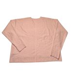 Free People Women's Pink Wool Blend Cropped Sweater XS Oversized Comfy Photo 5