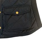 Adrienne Vittadini  Women's Black Quilted Vest size medium Photo 1