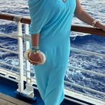 ASOS Light Blue Maxi Dress Photo 5