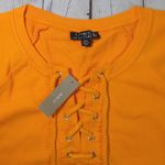 J.Crew J.‎ Crew University terry short-sleeve lace-up shirt XXS NWT Photo 2