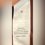 Maroon Athleisure Razorback Midi Dress with slit Red Size M Photo 5