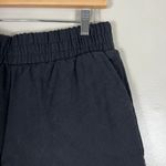 Forever 21 NWT Shorts Womens L Black Quilted High Rise Dolphin Hem Minimalist Photo 1