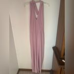Abercrombie & Fitch Abercrombie pink halter jumpsuit size small Photo 12