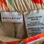 White Stag  Petite Floral slacks large Photo 1