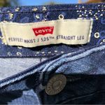Levi's LEVI’S 525 Perfect Waist Straight Leg Black Label Blue Jeans 8 Photo 2
