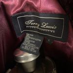 Size L//Vintage 90s Glam Rock Purple Faux Fur Coat Size L Photo 4