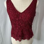 Ricki Freeman Teri Jon Nites beaded top Red Size 4 Photo 1