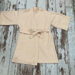 Soma PINKY PEACH TEXTURED WIDE SLEEVED KNEE LENGTH ROBE Photo 6