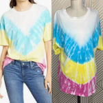 Daydreamer  Neon Carnival Weekend Tie Dye Tee T-Shirt Size US‎ Medium Photo 1