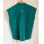 FIGS  Rafaela Oversized Scrub Top in Hunter Green, Size Medium Photo 8