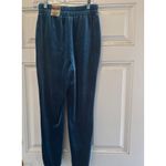 INC international Concepts Women Velvet Stretch Jogger Pant Blue Size S Photo 1