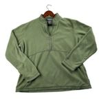 Free Country XL Green Fleece Pullover Long Sleeve Photo 0