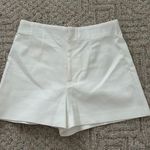 ZARA White Shorts Photo 2