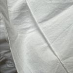 Intermix Bennet Poplin White Smocked Puff Sleeve Dress Photo 4