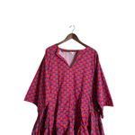 Rhode Ryan Dress in Red Retro Rainbow Print Mini Womans XL Photo 6