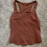 Lululemon  InStill Roasted Brown Tank Top‎ Size 6 Photo 6
