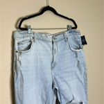 Abercrombie & Fitch  The 90’s‎ straight ultra high rise jeans Size 18 Short NWT Photo 2