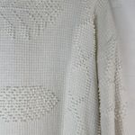 Vintage Heirlooms Sz S Chenille Coverup Swim White Cotton Long Dress Beach Lace Photo 3
