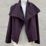 Vulin Purple Wide Collar Open Sweatshirt Cardigan 40/L Size L Photo 0