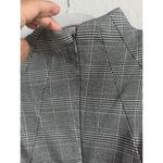 Neiman Marcus Neiman‎ Marcus Women's Gray Plaid Stretch Cap Sleeve Sheath Dress Size Large Photo 5